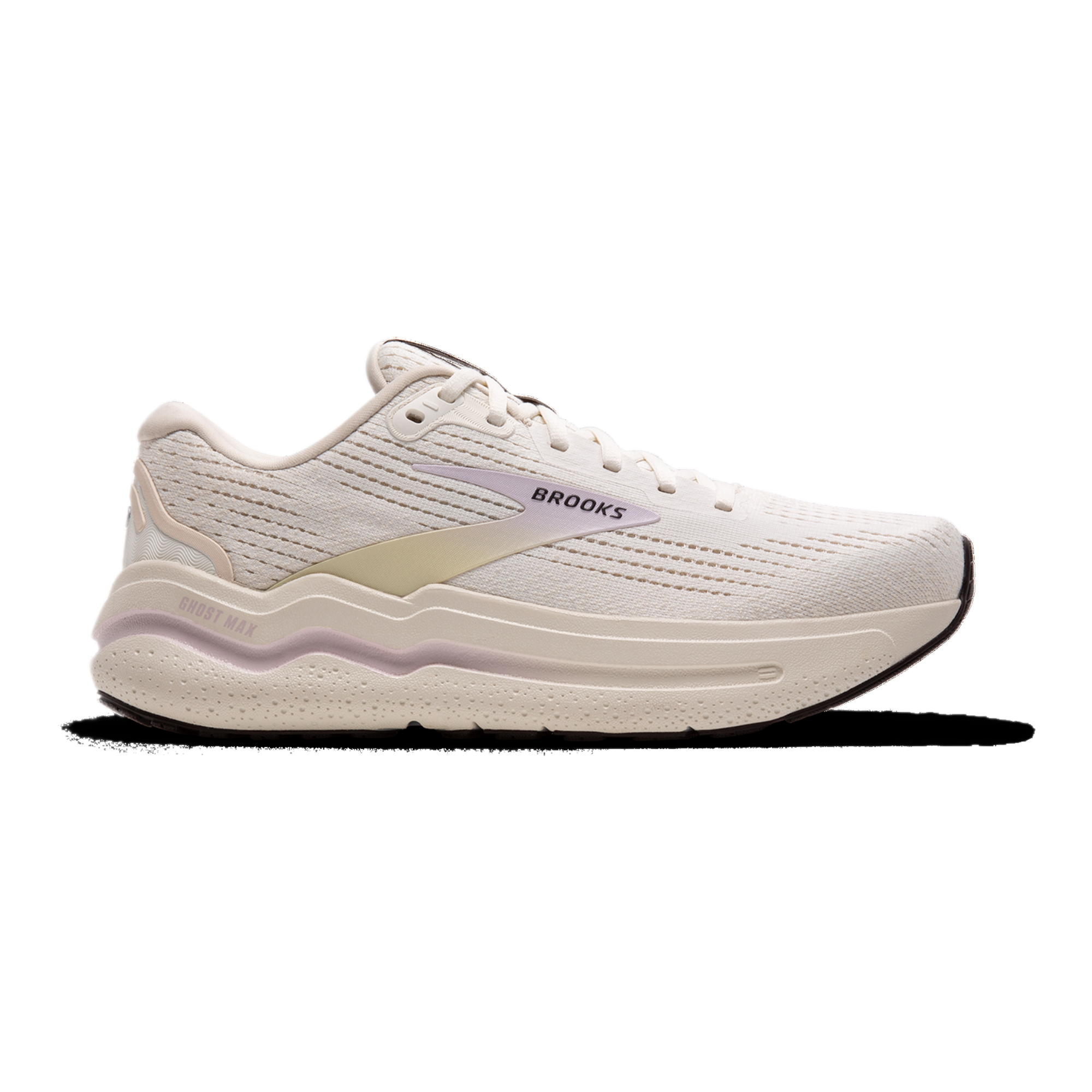 Brooks Ghost Max 2 - Women's (Width: B - Medium) (Cream/Lavender