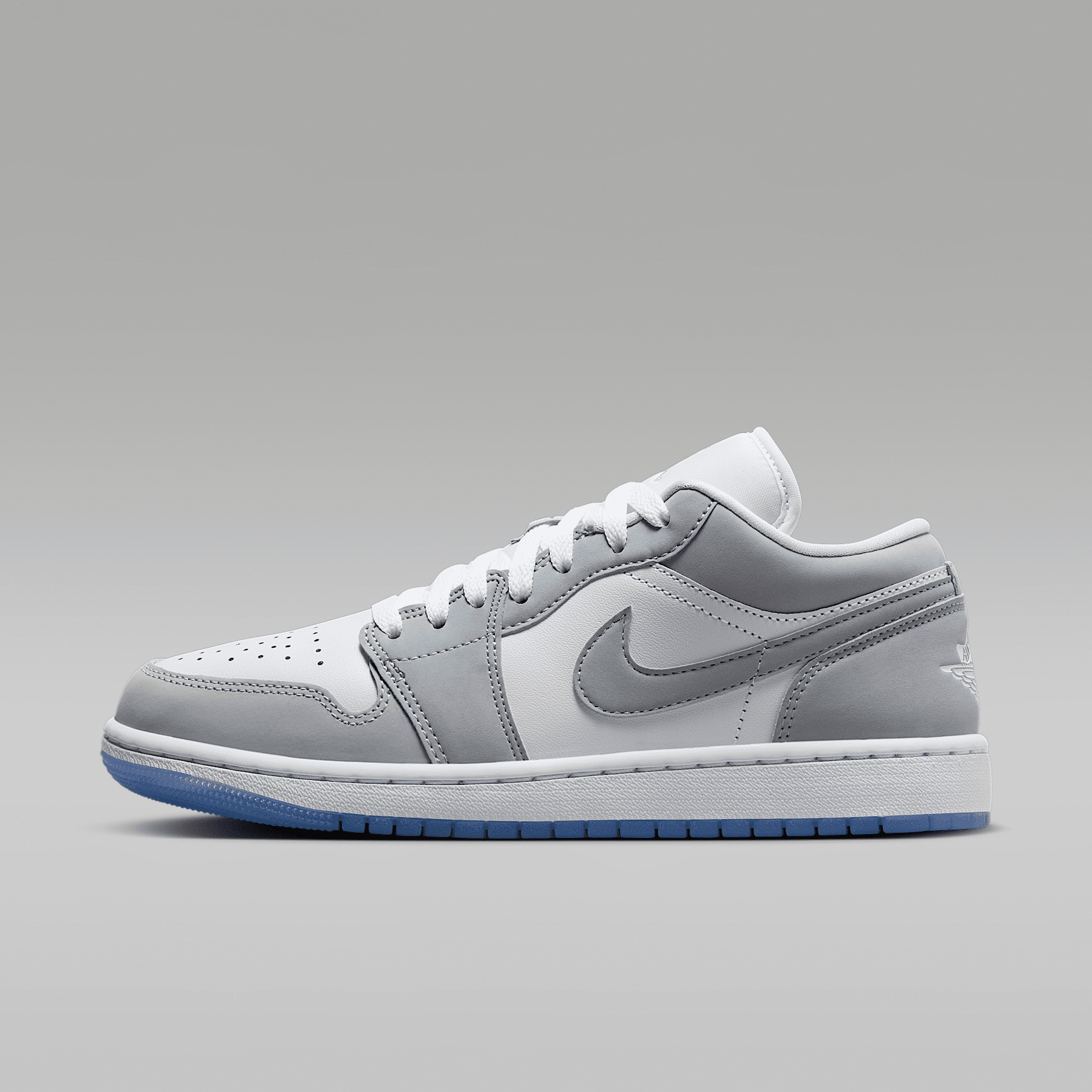 Air Jordan 1 Low Women's Shoes (White/Aluminum/Wolf Grey) | eBay