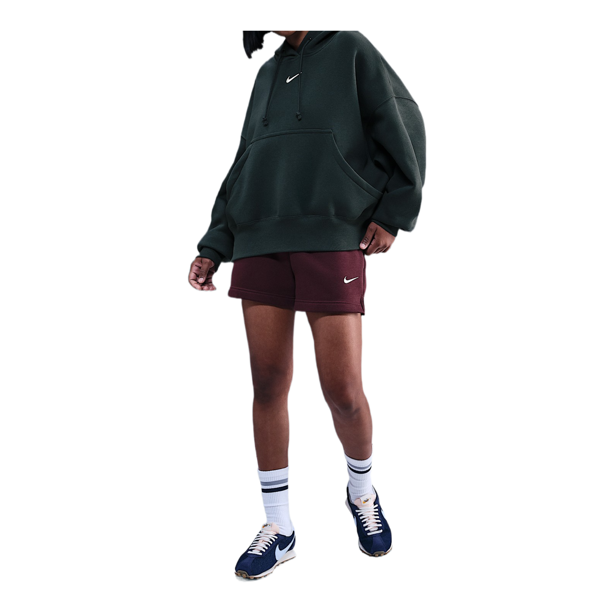 Nike Sportswear Phoenix Fleece Women's Over-Oversized Pullover Hoodie (Seaweed/Sail)