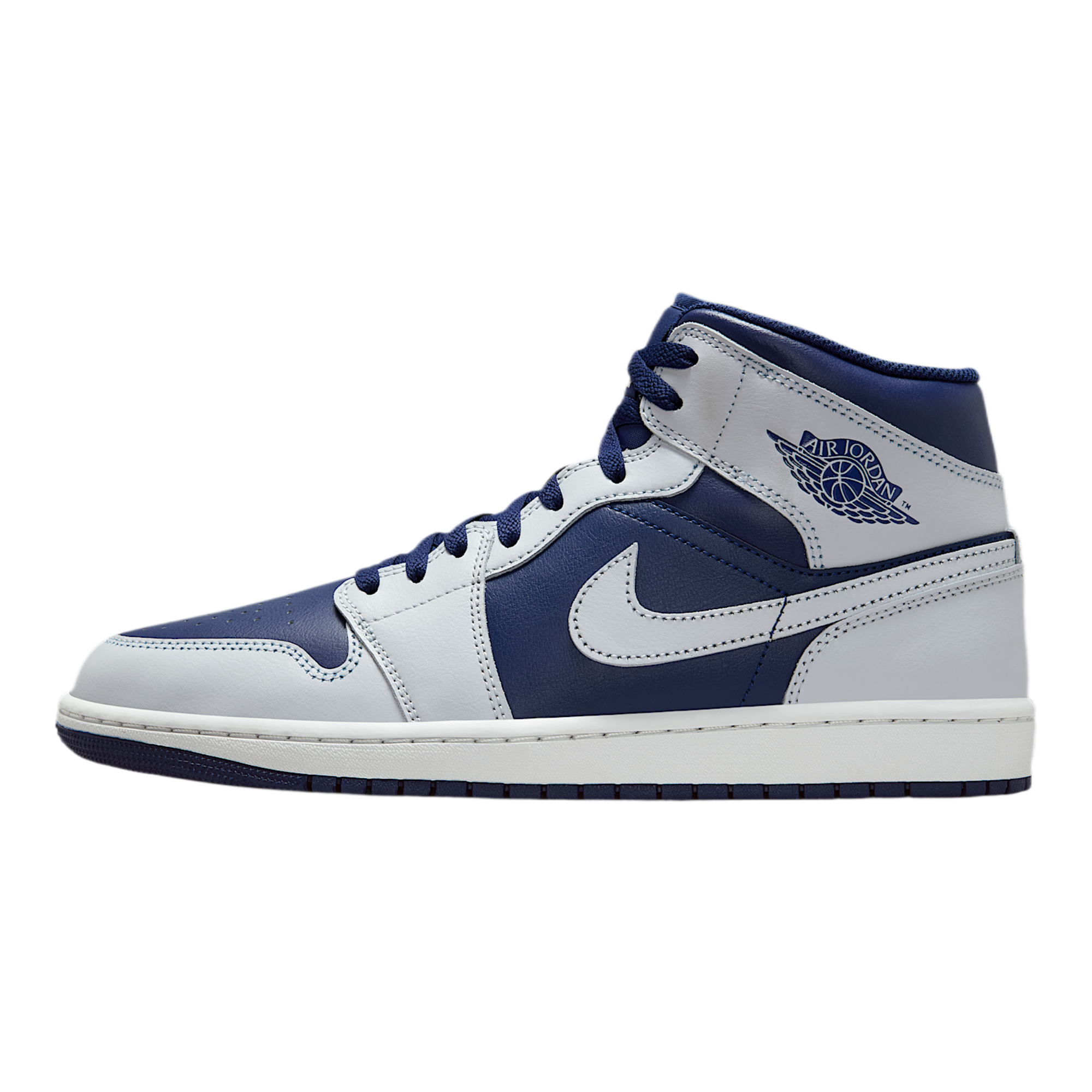 Size 9.5 - Air Jordan 1 Mid Summit White/Vintage NWT Size 9.5 - Jordan 1 Mid Triple White for sale online | eBay main image 3