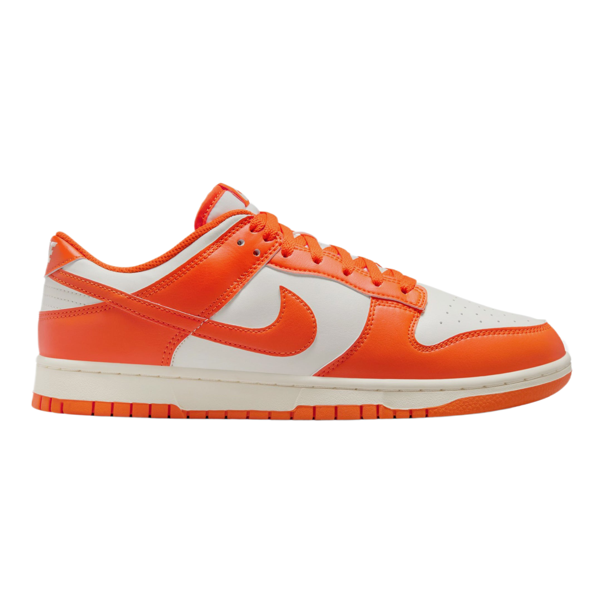 Dunk Low Retro Mens Lifestyle Shoes (Pale Ivory/Safety Orange