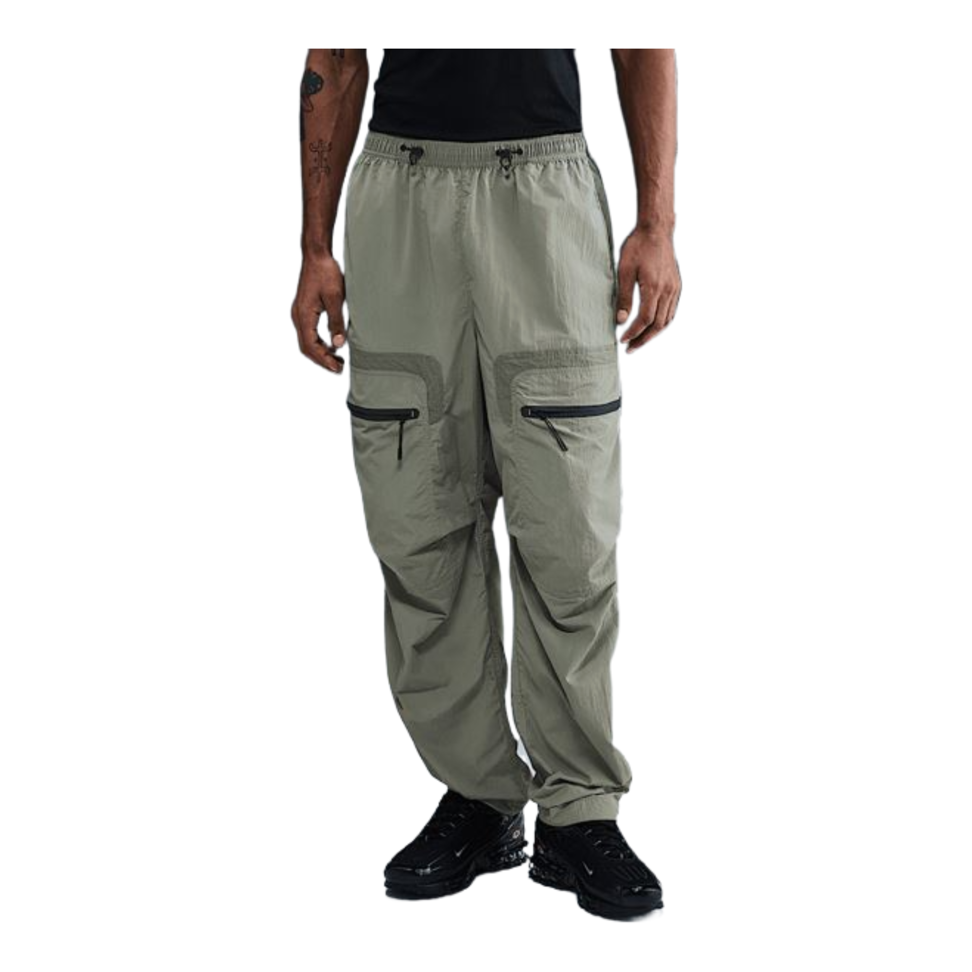 Nike Tech Men's Woven Cargo Pants (Light Army/Black) | eBay