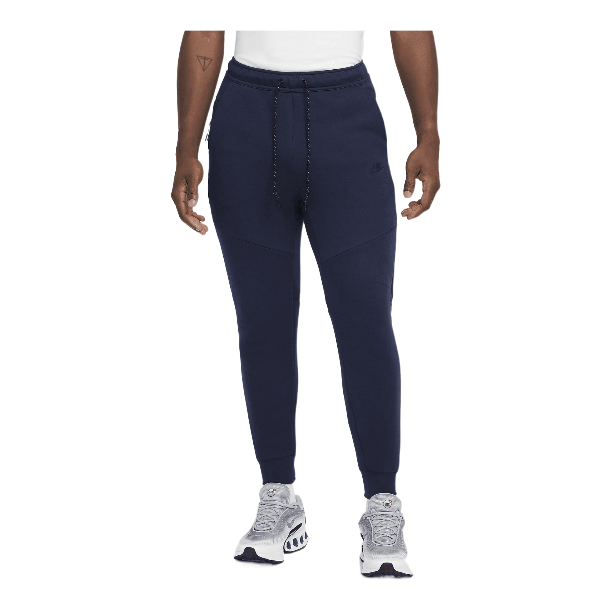 Nike Tech Men's Fleece Joggers (Obsidian/Black) | eBay