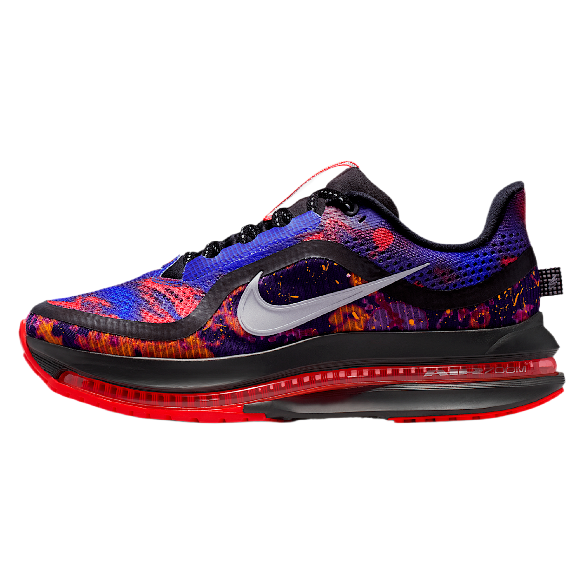 Nike Pegasus Premium Women's Road Running Shoes (Bright Crimson/Racer Blue/Laser Orange/Reflect Silver)