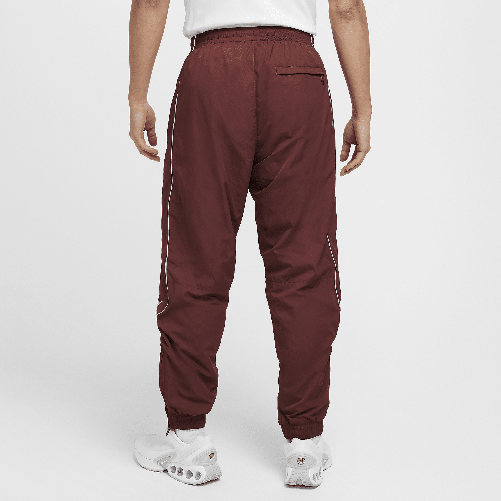 Nike Solo Swoosh Men's Track Pants (Dark Pony/White) | eBay
