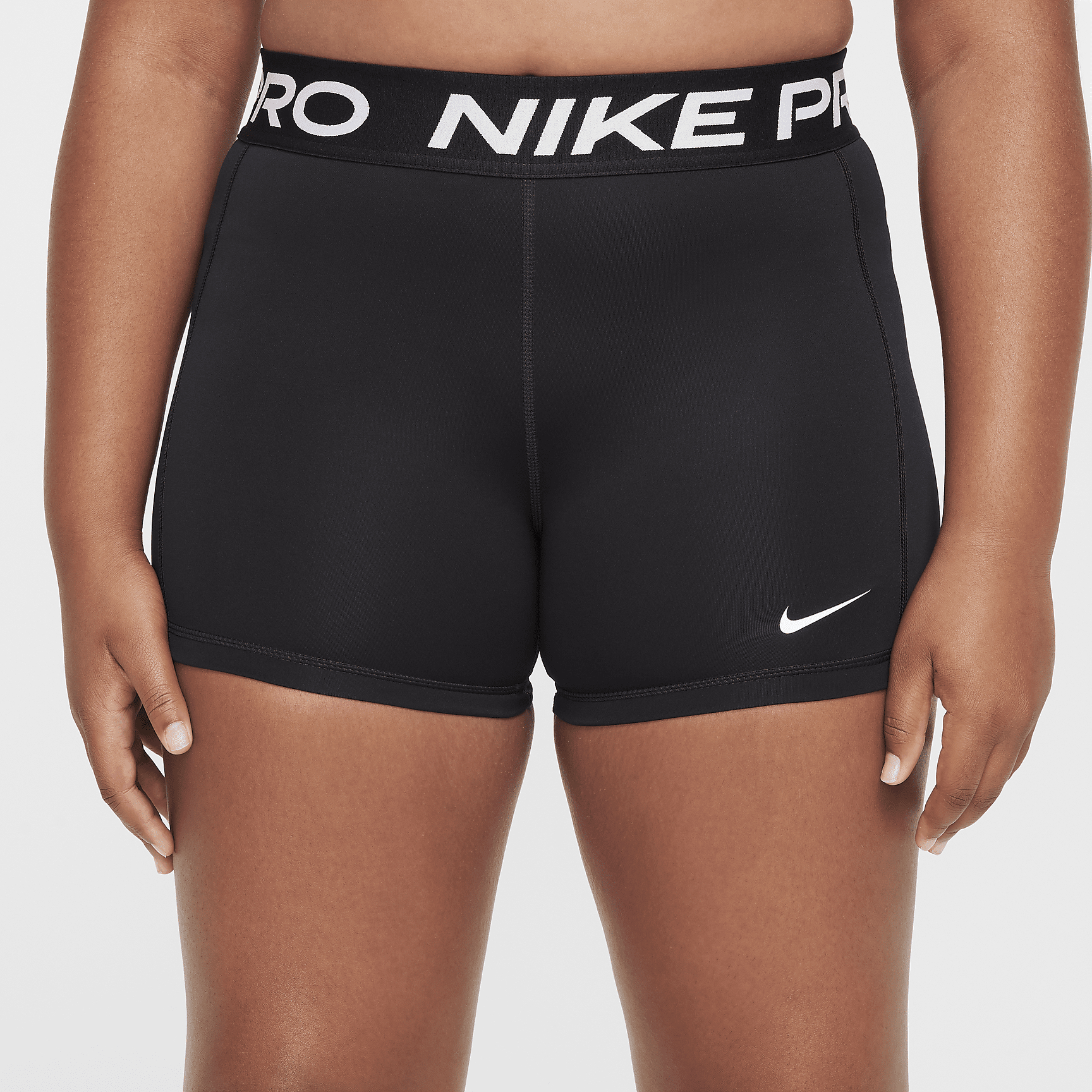 Nike Pro Leak Protection: Period Girls' Shorts (Extended Size