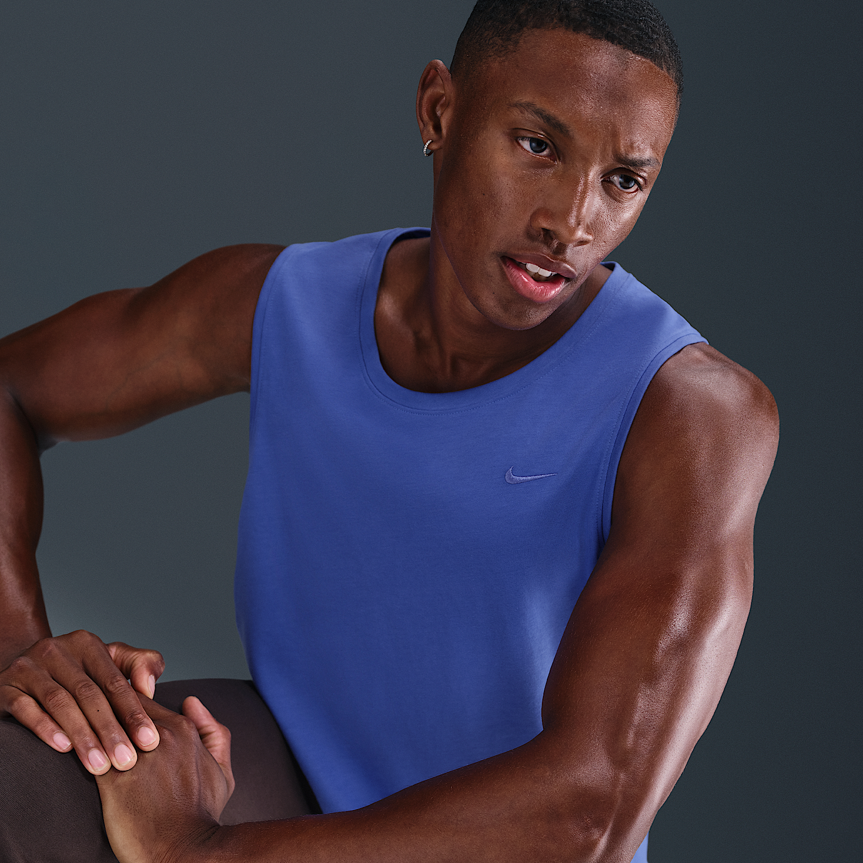 Nike Primary Men's Dri-FIT Versatile Tank (Comet Blue/Comet Blue