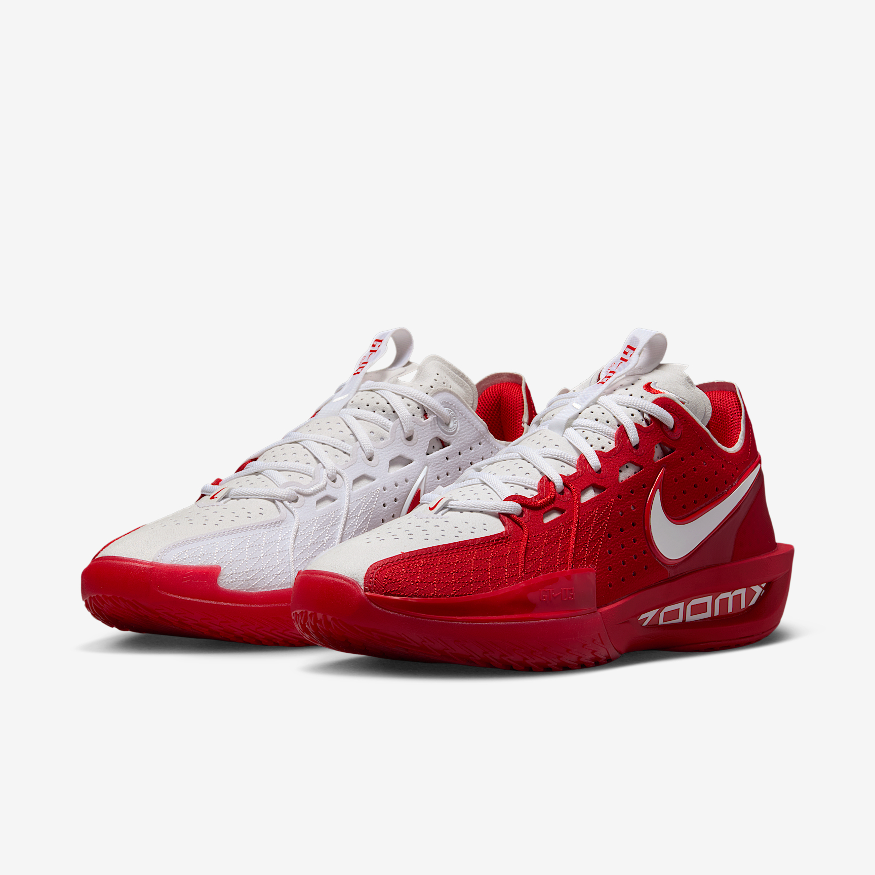 Nike G.T. Cut 3 Basketball Shoes (University Red/Bright  display picture 1